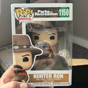 Parka and recreation Funko Pop   HUNTER RON